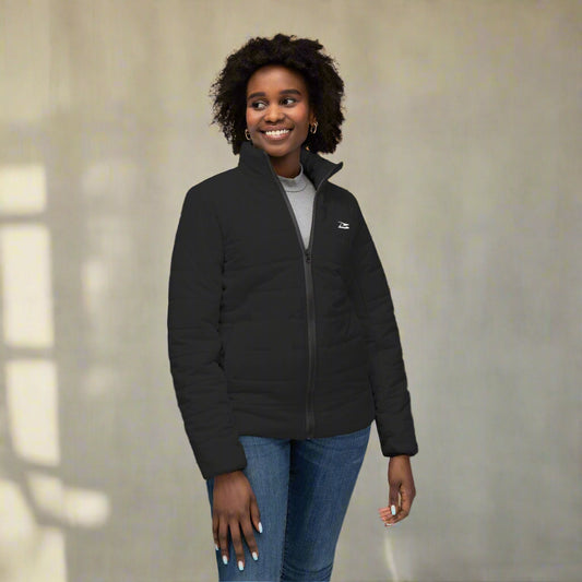 Bejya Sportwear | Women’s Puffer Jacket - Black - Bejya