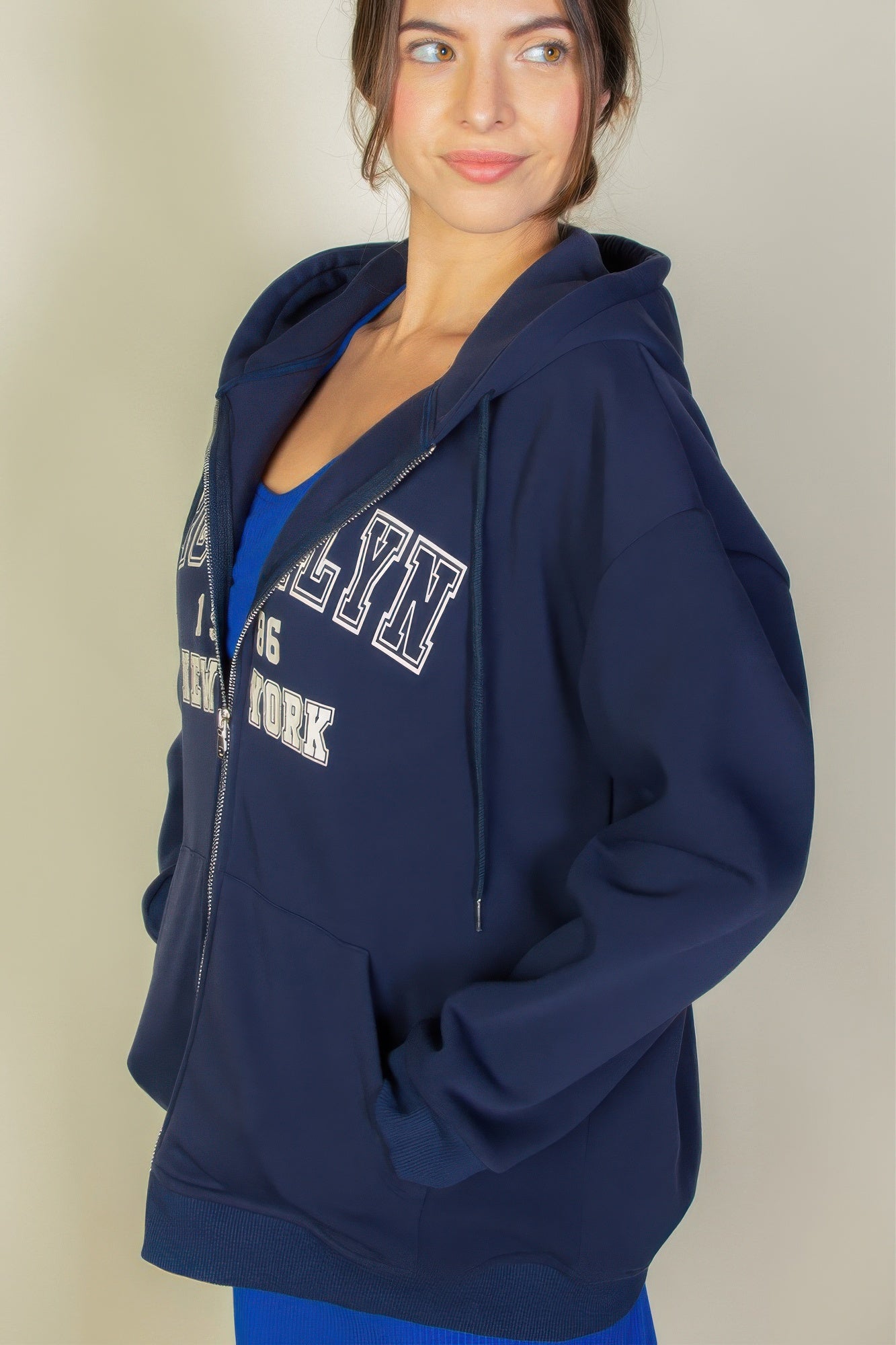 Brooklyn Zipper Up Hoodie - Bejya