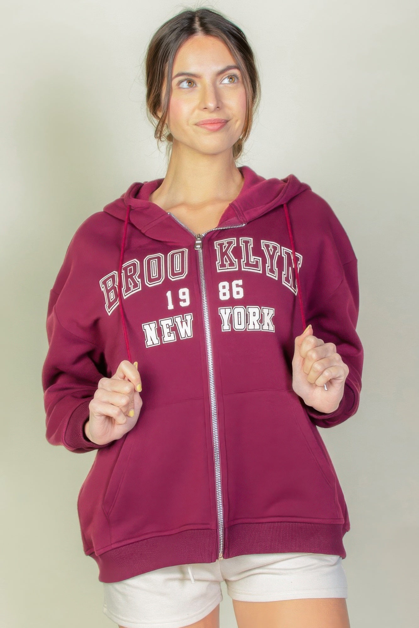 Brooklyn Zipper Up Hoodie - Bejya