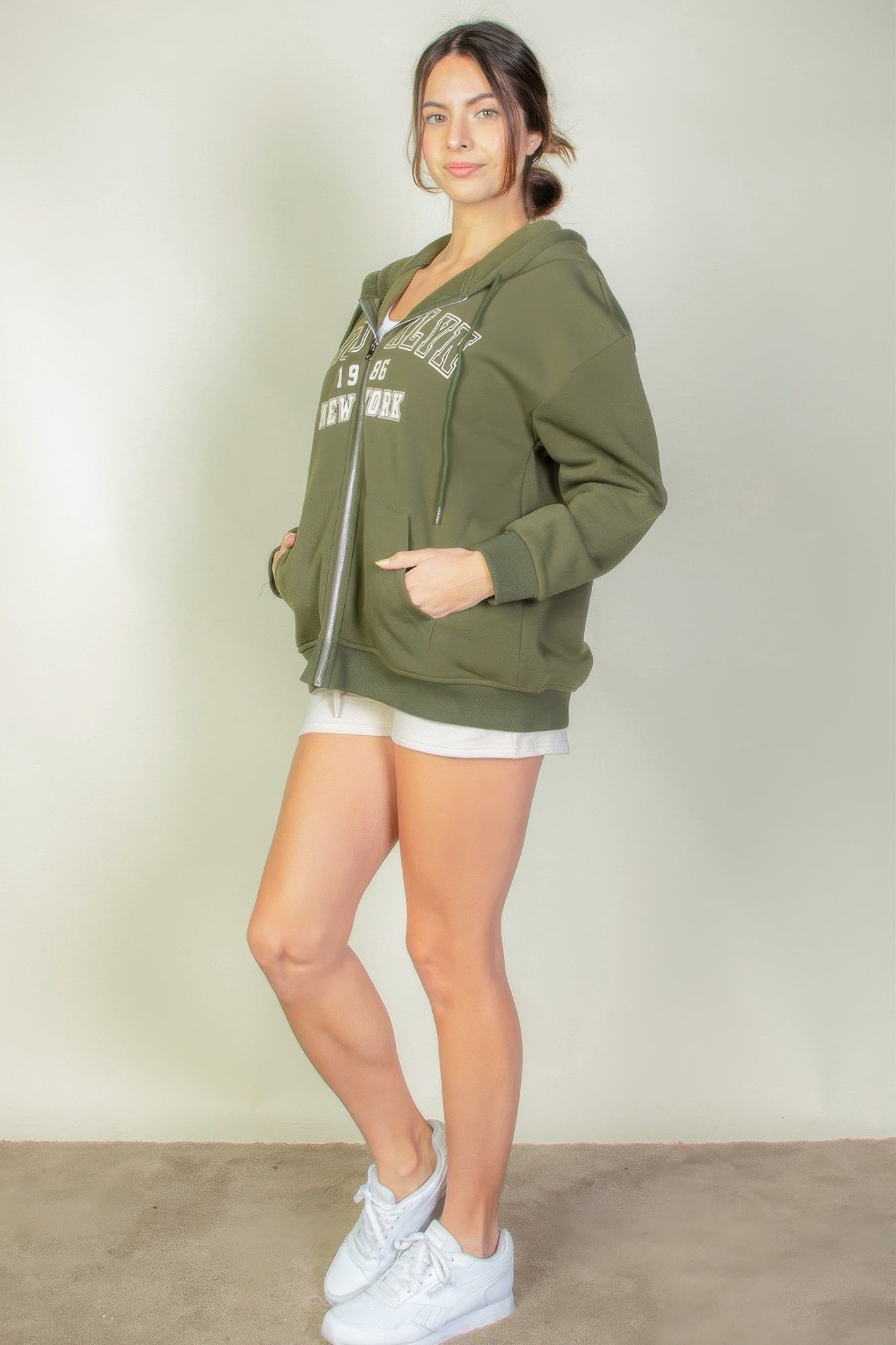 Brooklyn Zipper Up Hoodie - Bejya