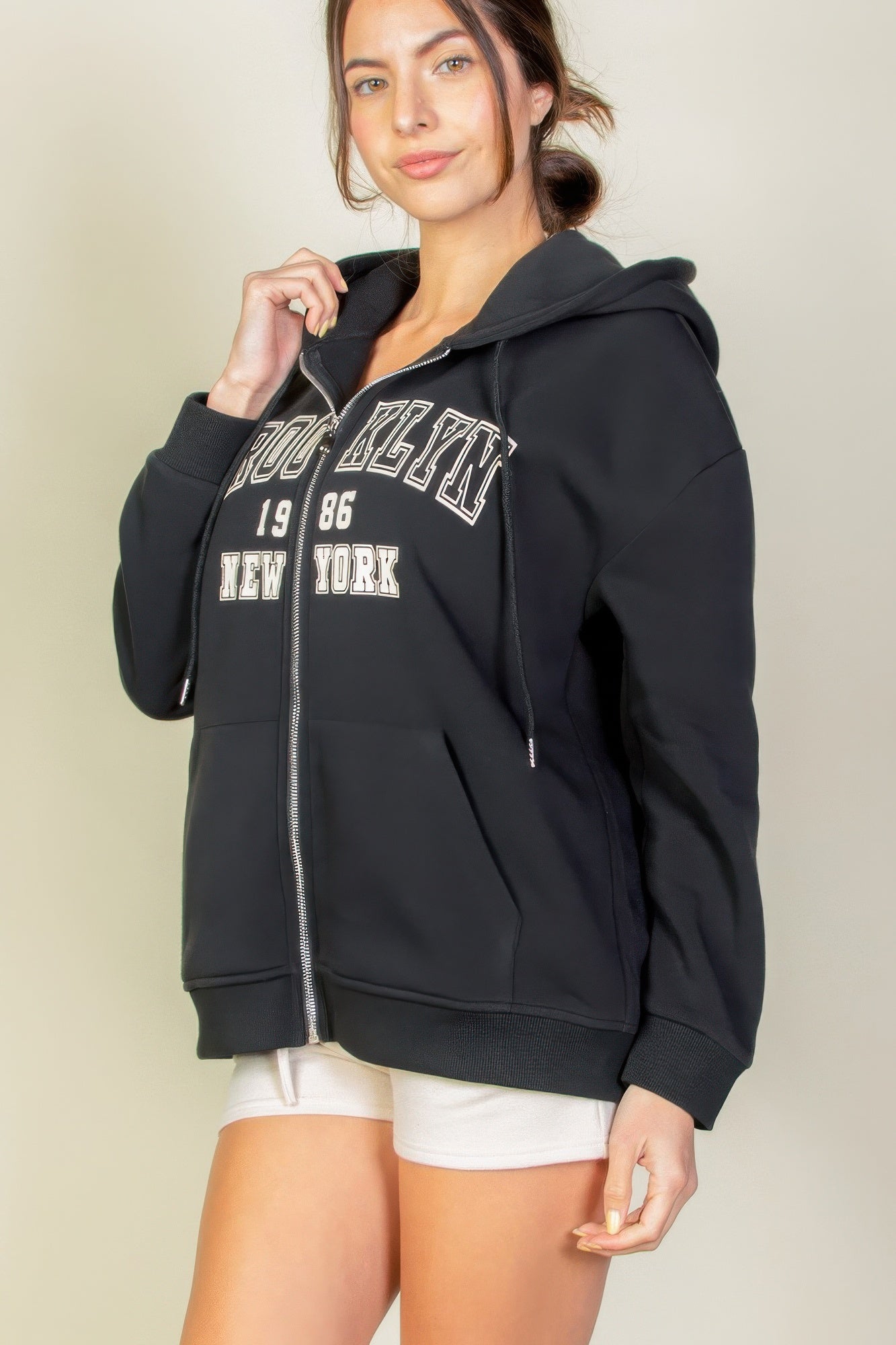 Brooklyn Zipper Up Hoodie - Bejya