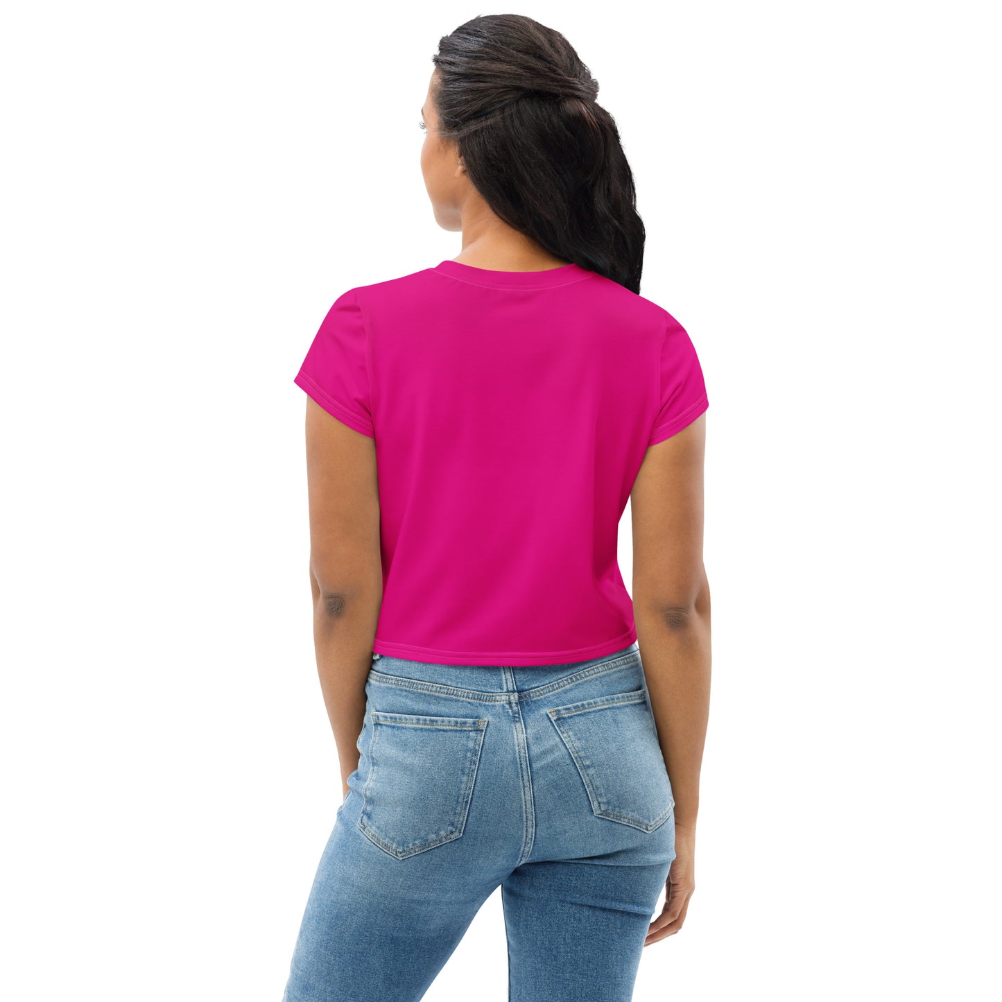 Bejya Sportwear | Crop Tee | Violet Red - Bejya