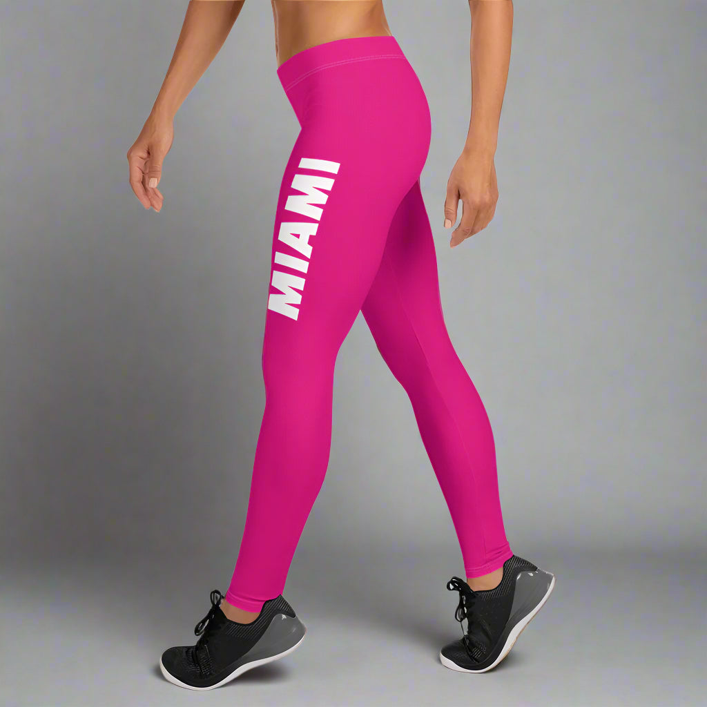 Miami | Leggings | Violet Red - Bejya