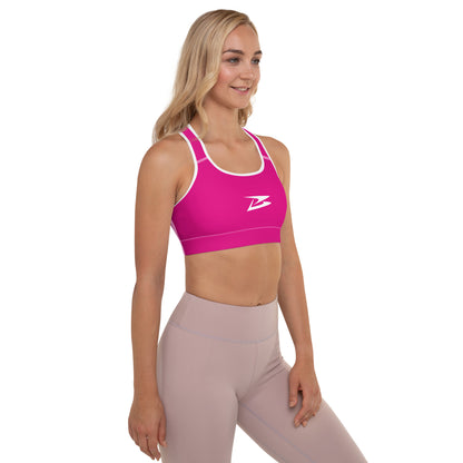 Bejya Sportswear | Padded Sports Bra Violet Red - Bejya