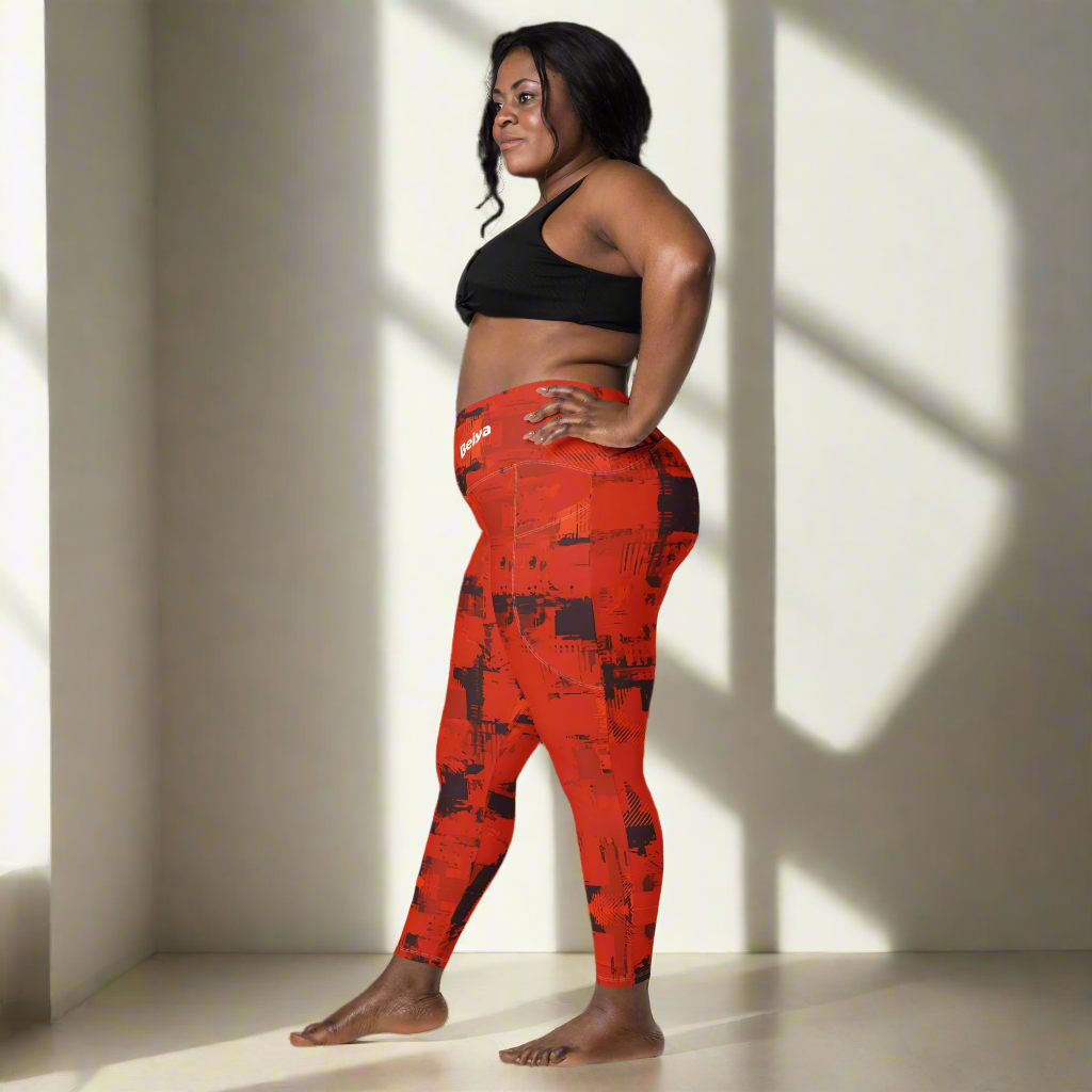 Empower | Crossover leggings with pockets - Bejya