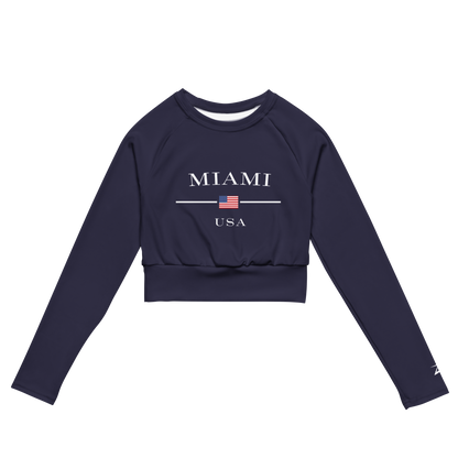 Miami | long-sleeve crop top - Bejya