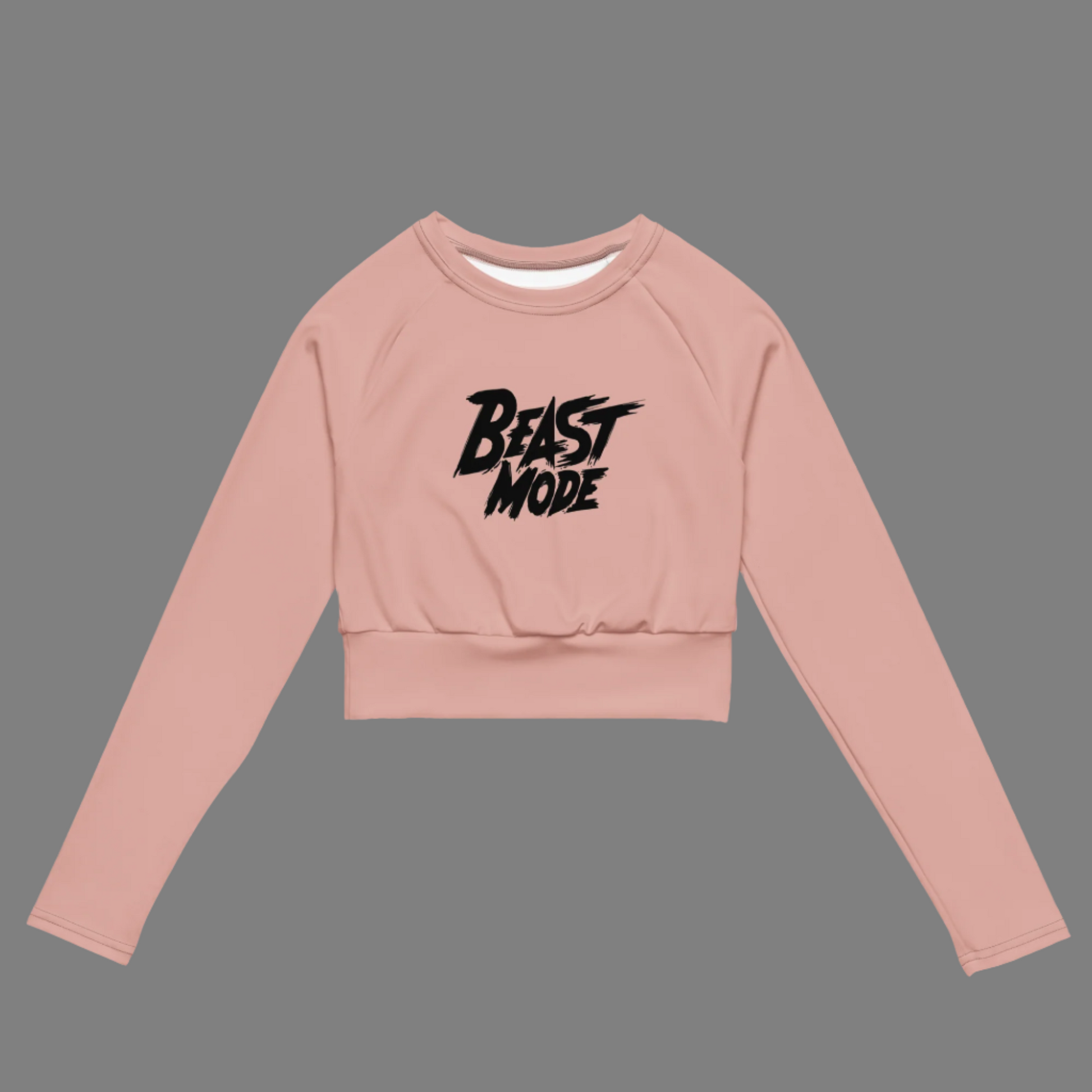 Beast Mode | Long-Sleeve Crop Top - Bejya