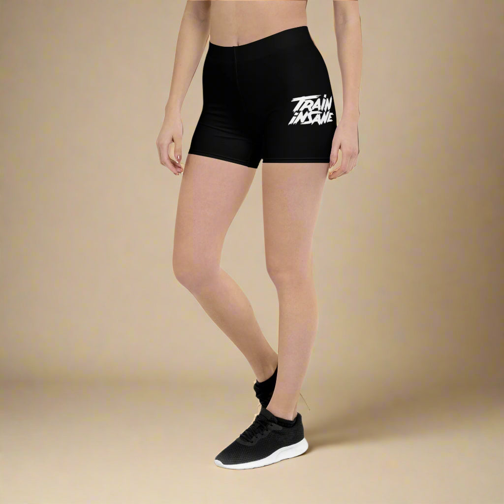 Train Insane | Women's Shorts | Black - Bejya