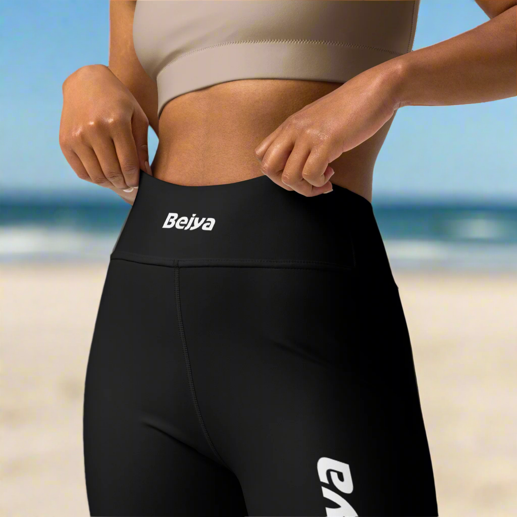 Bejya Sportwear |Yoga Leggings | Black - Bejya