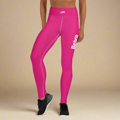 Bejya Sportswear | Yoga Leggings | Violet Red - Bejya