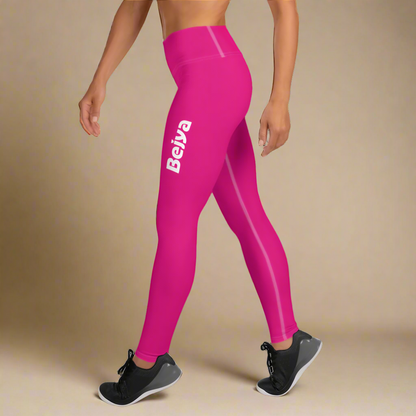 Bejya Sportswear | Yoga Leggings | Violet Red - Bejya