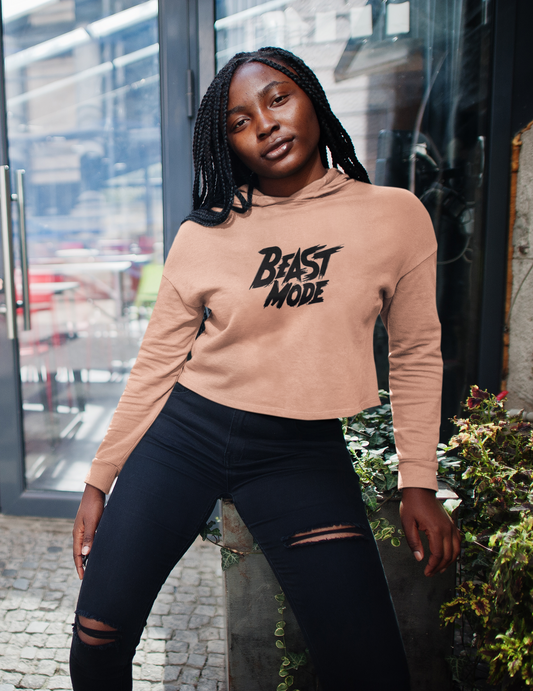 Beast Mode | Crop Hoodie - Bejya