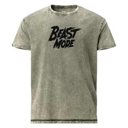 Beast Mode | Men's Denim T-Shirt - Bejya