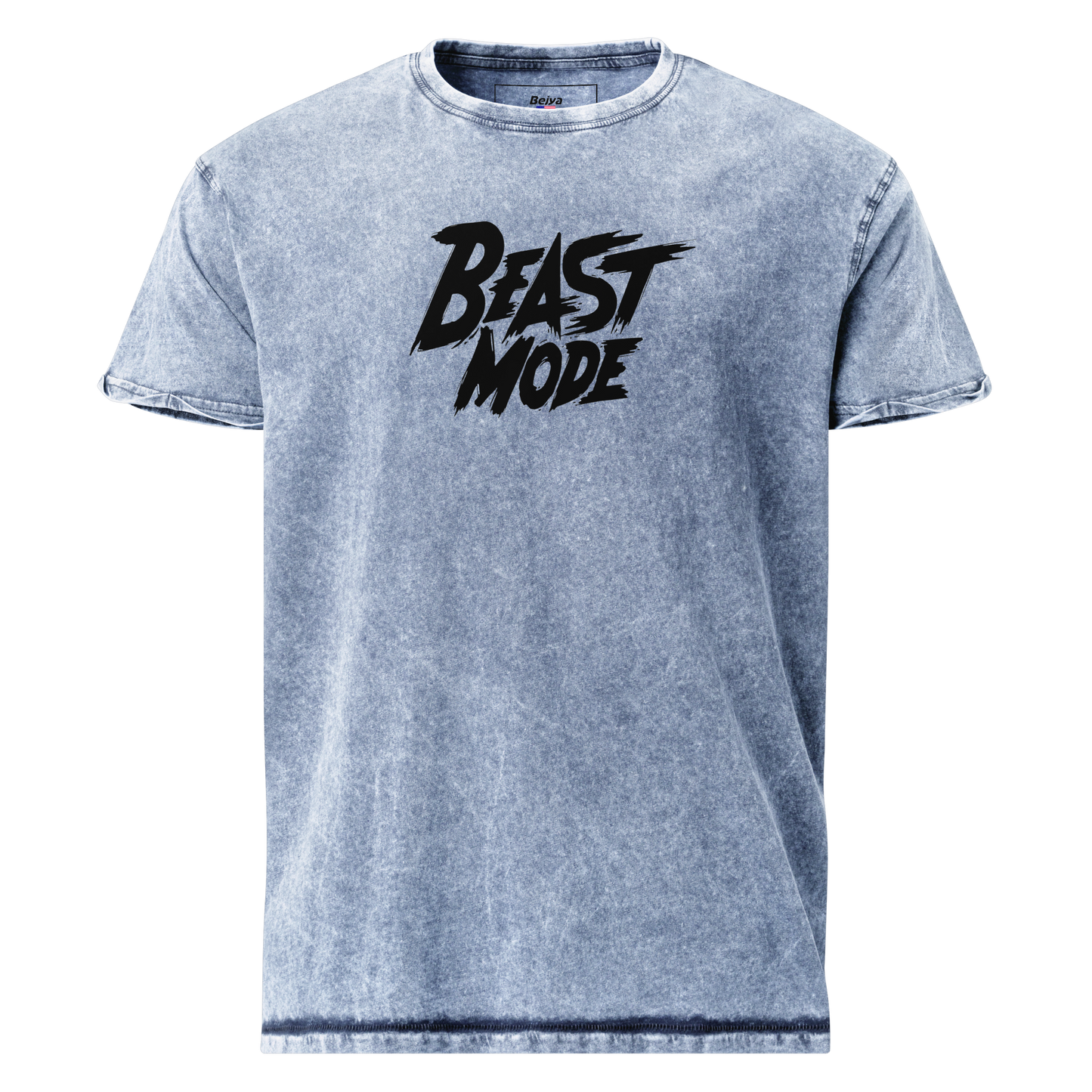 Beast Mode | Men's Denim T-Shirt - Bejya