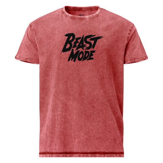 Beast Mode | Women's Denim T-Shirt - Bejya