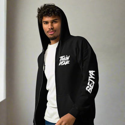 Train Insane | Men's Heavy Blend Zip Hoodie - Bejya