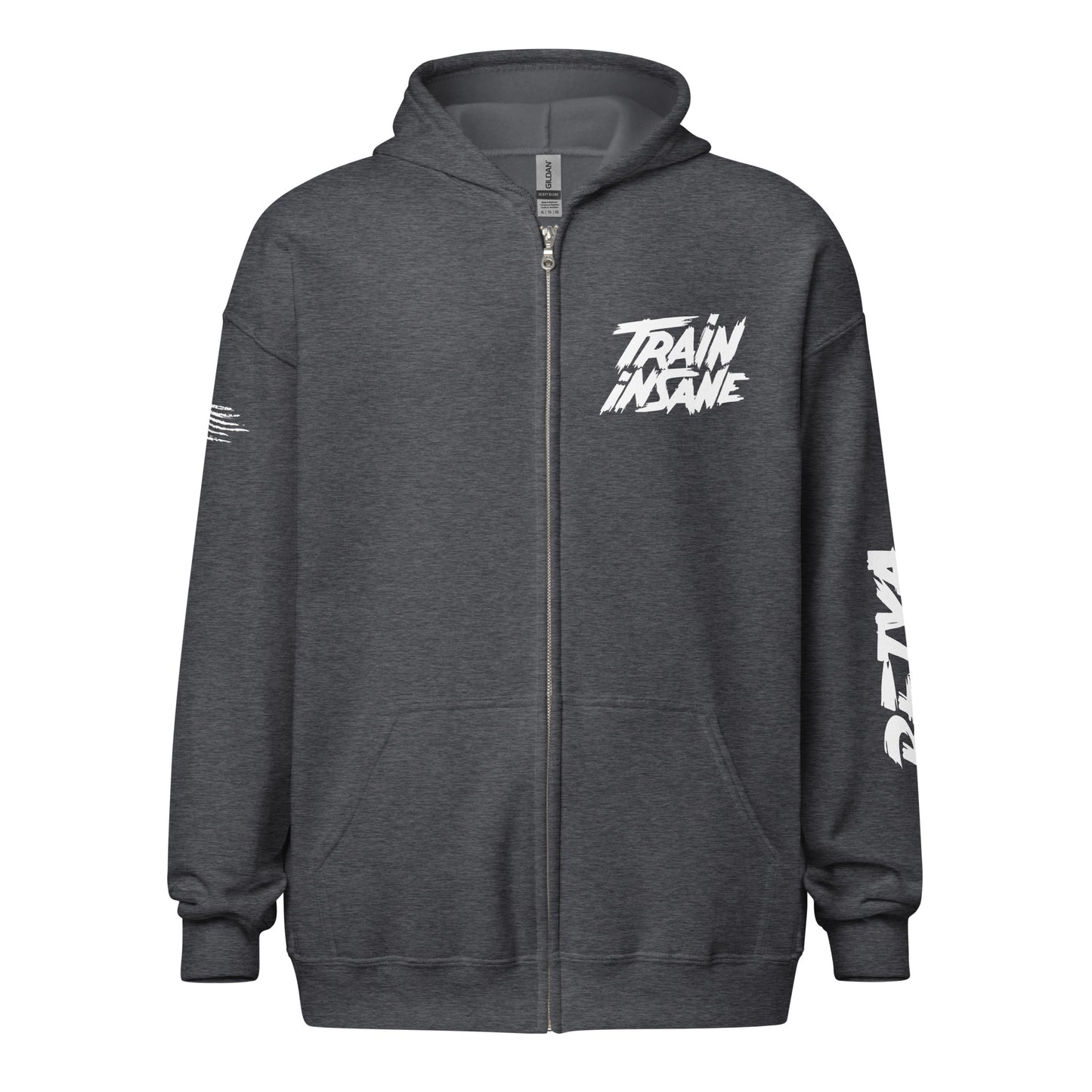 Train Insane | Women's Heavy Blend Zip Hoodie - Bejya