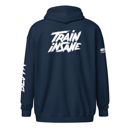 Train Insane | Men's Heavy Blend Zip Hoodie - Bejya