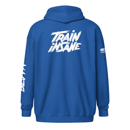 Train Insane | Men's Heavy Blend Zip Hoodie - Bejya