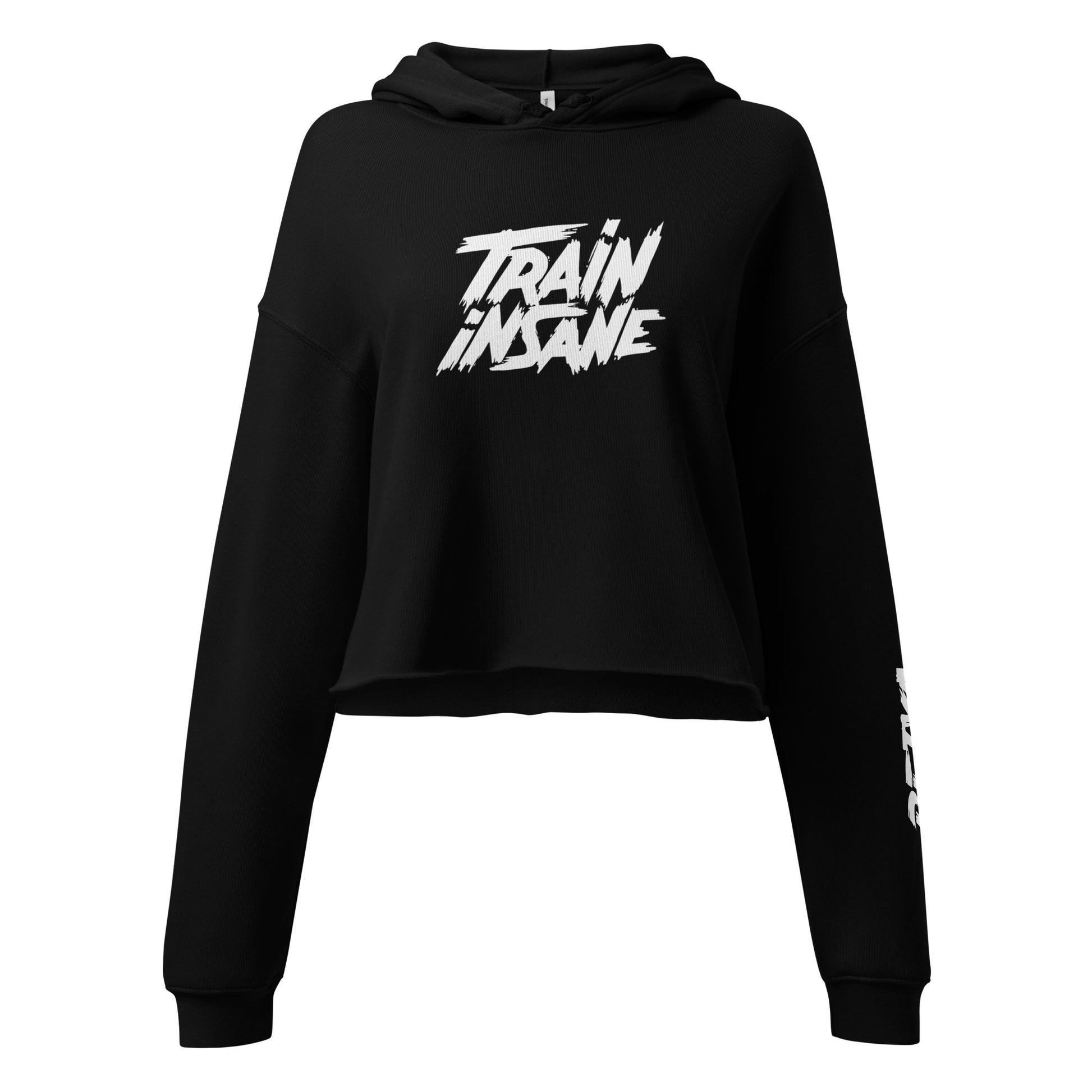 Train Insane | Crop Hoodie - Bejya