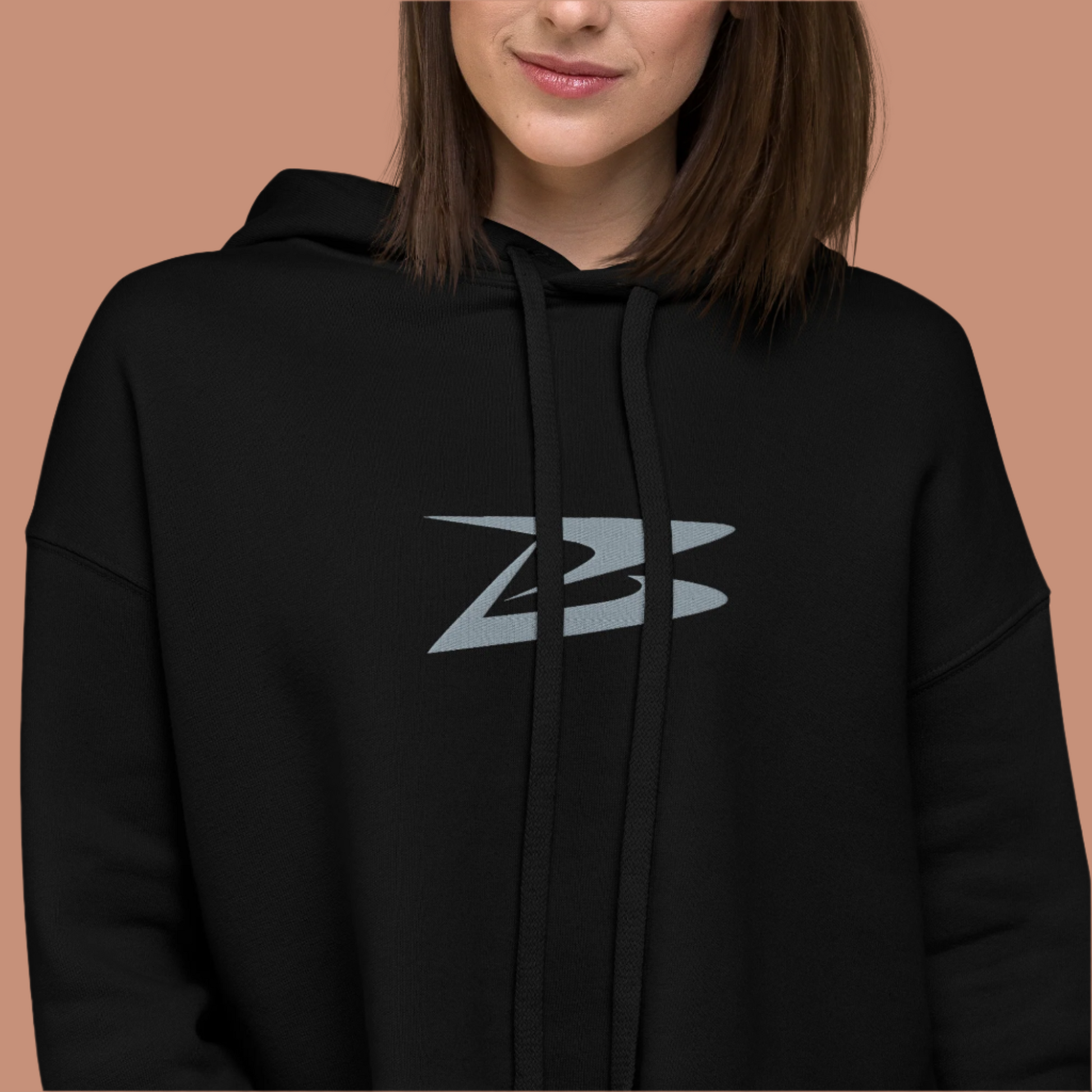 Bejya Sportwear | Crop Hoodie | Embroidery - Bejya