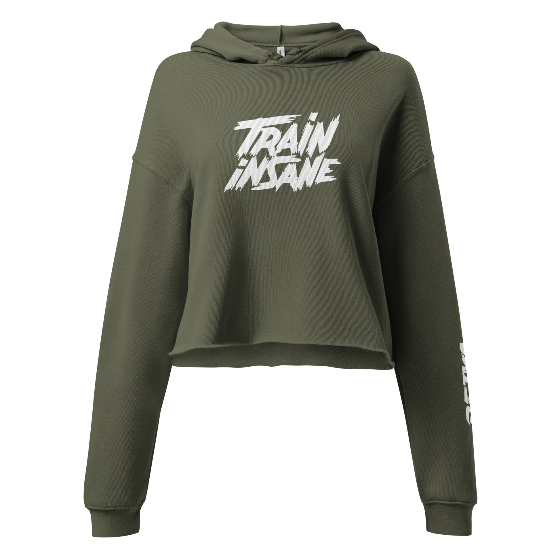 Train Insane | Crop Hoodie - Bejya